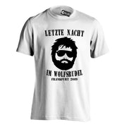 Junggesellenabschied T-Shirt Letzte Nacht im Wolfsrudel Team Hangover Hochzeit