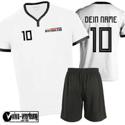 Deutschland Kinder Trikot Short Shirt mit Wunschname Nummer Geschenk Weihnachten