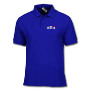 Italien Italia T-Shirt Flagge Optional mit Name und Zahl Polo-Shirt ohne Namen