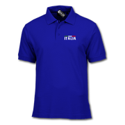 Italien Italia T-Shirt Flagge Optional mit Name und Zahl Polo-Shirt ohne Namen