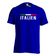 Italien Italia T-Shirt Flagge Optional mit Name und Zahl Polo-Shirt ohne Namen