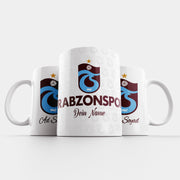Trabzonspor Tasse Trabzon mit Wunschname isim soyisim Geschenk bordo mavi kupa