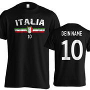 Fußball T-Shirt mit Name & Nummer für Herren Damen  viele Länder Geschenk Trikot