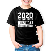 Einschulung Schulanfang Tshirt - 20?? Das Jahr der Legenden Jungen Mädchen Shirt