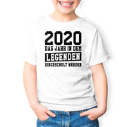 Einschulung Schulanfang Tshirt - 20?? Das Jahr der Legenden Jungen Mädchen Shirt