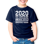 Einschulung Schulanfang Tshirt - 20?? Das Jahr der Legenden Jungen Mädchen Shirt