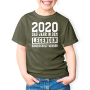 Einschulung Schulanfang Tshirt - 20?? Das Jahr der Legenden Jungen Mädchen Shirt