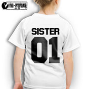 Sister 01 T-Shirt best friends freunde T-Shirt für beste Freundinnen Mädchen