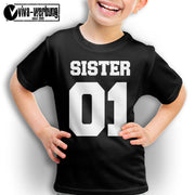 Sister 01 T-Shirt best friends freunde T-Shirt für beste Freundinnen Mädchen