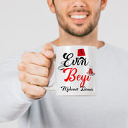 Evin Hanimi & Reisi/Beyi Tasse Kupa bardak im Set 2 Tasse 1 Preis mit Wunschtext