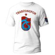 Trabzonspor Fan T-Shirt mit Wunschname & Nummer – Personalisierbares Shirt Bordo