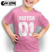 Sister 01 T-Shirt best friends freunde T-Shirt für beste Freundinnen Mädchen