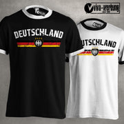 Deutschland T-Shirt für Herren Damen Fussball Germany Trikot Geburtstagsgeschenk