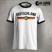 Deutschland T-Shirt für Herren Damen Fussball Germany Trikot Geburtstagsgeschenk