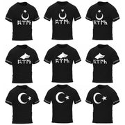 Göktürk Türk T-Shirt Shirt mut Ayyildiz Flagge Tshirt Göktürk Devleti Bozkurt