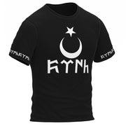 Göktürk Türk T-Shirt Shirt mut Ayyildiz Flagge Tshirt Göktürk Devleti Bozkurt