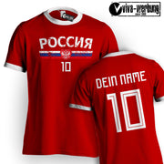 Türkiye Polska Russland Island T-Shirt mit Name Nummer für Herren Damen Geschenk