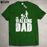 The Walking Dad T-Shirt Geschenk Weihnachten Fun Papa Vater Eltern Kinderwagen