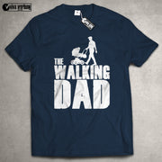 The Walking Dad T-Shirt Geschenk Weihnachten Fun Papa Vater Eltern Kinderwagen