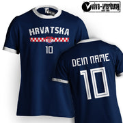 Türkiye Polska Russland Island T-Shirt mit Name Nummer für Herren Damen Geschenk