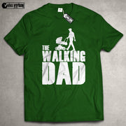 The Walking Dad T-Shirt Geschenk Weihnachten Fun Papa Vater Eltern Kinderwagen