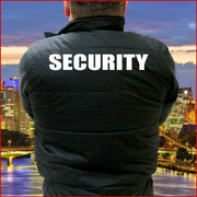 Weste Security Arbeitsweste Jacke Result Winterweste Bodywarmer mit Wunschtext