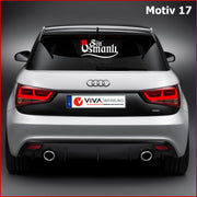 OSMANLI OTTOMAN EMPIRE AUFKLEBER STICKER WANDTATTOO AUTOAUFKLEBER max 23cm breit