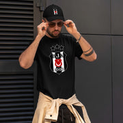 Besiktas T-Shirt Herren Damen Shirt mit Name Carsi bjk Fahne Geschenk Geburtstag
