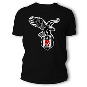 Besiktas T-Shirt Herren Damen Shirt mit Name Carsi bjk Fahne Geschenk Geburtstag
