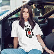 Besiktas T-Shirt Herren Damen Shirt mit Name Carsi bjk Fahne Geschenk Geburtstag