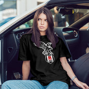 Besiktas T-Shirt Herren Damen Shirt mit Name Carsi bjk Fahne Geschenk Geburtstag