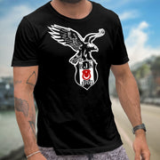 Besiktas T-Shirt Herren Damen Shirt mit Name Carsi bjk Fahne Geschenk Geburtstag