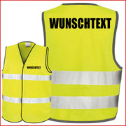 Warnweste Gelb Sicherheitsweste Weste Security Ordner Crew Junggesellenabschied
