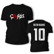 Besiktas T-Shirt Herren Damen Shirt mit Name Carsi bjk Fahne Geschenk Geburtstag