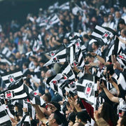 Wandtattoo mit Besiktas Fahne Flagge Wappen kara kartal Ayyildiz 60x95 cm Geschenk für Herren Damen Kinder Männer Kinderzimmer Aufkleber BJK