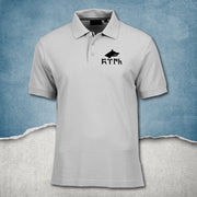 Poloshirt mit Göktürk Logo Bozkurt Göktürklet Türk Türkiye Geschenk für Männer
