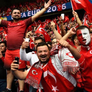 T-shirt mit Türkei Flagge - Türkiye Türkei Trikot Look - optnl. mut Name & Nummer WM / EM - Geschenk für Herren Damen und Kinder - Ayyildiz