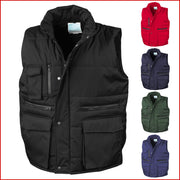 Weste arbeitsweste ohne oder mit Beschriftung jacke winterweste bodywarmer result