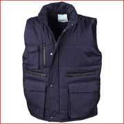 Weste arbeitsweste ohne oder mit Beschriftung jacke winterweste bodywarmer result