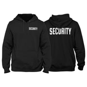 Security hoodie - kapuzenpullover sicherheitsdienst - türsteher ausrüstung pulli - bis 5xl für herren und damen - hält warm - weiches gefühl