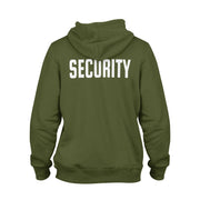 Security hoodie - kapuzenpullover sicherheitsdienst - türsteher ausrüstung pulli - bis 5xl für herren und damen - hält warm - weiches gefühl