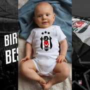 Besiktas Baby Bodies Babamin ogluyum cünkü tulum bebek Bodysuit Geschenk