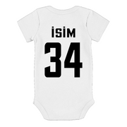 Besiktas Baby Bodies Babamin ogluyum cünkü tulum bebek Bodysuit Geschenk