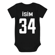 Besiktas Baby Bodies Babamin ogluyum cünkü tulum bebek Bodysuit Geschenk