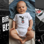 Besiktas Baby Bodies Babamin ogluyum cünkü tulum bebek Bodysuit Geschenk