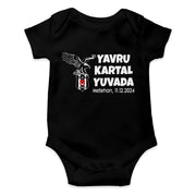 Besiktas Baby Bodies Babamin ogluyum cünkü tulum bebek Bodysuit Geschenk