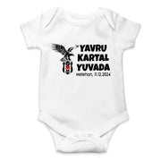 Besiktas Baby Bodies Babamin ogluyum cünkü tulum bebek Bodysuit Geschenk