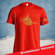 T-SHIRT OSMANLI TUGRA MÜHÜR SHIRT OSMANISCHES REICH TÜRKEI TÜRKIYE ISTANBUL