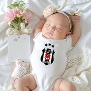 Besiktas Baby Bodies Babamin ogluyum cünkü tulum bebek Bodysuit Geschenk