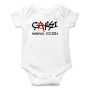 Besiktas Baby Bodies Babamin ogluyum cünkü tulum bebek Bodysuit Geschenk